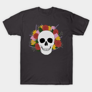 Skull and Flowers T-Shirt